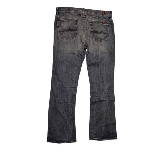 7 For all Mankind Women's Bootcut Jeans Blue Size 36 - Picture 5 of 6